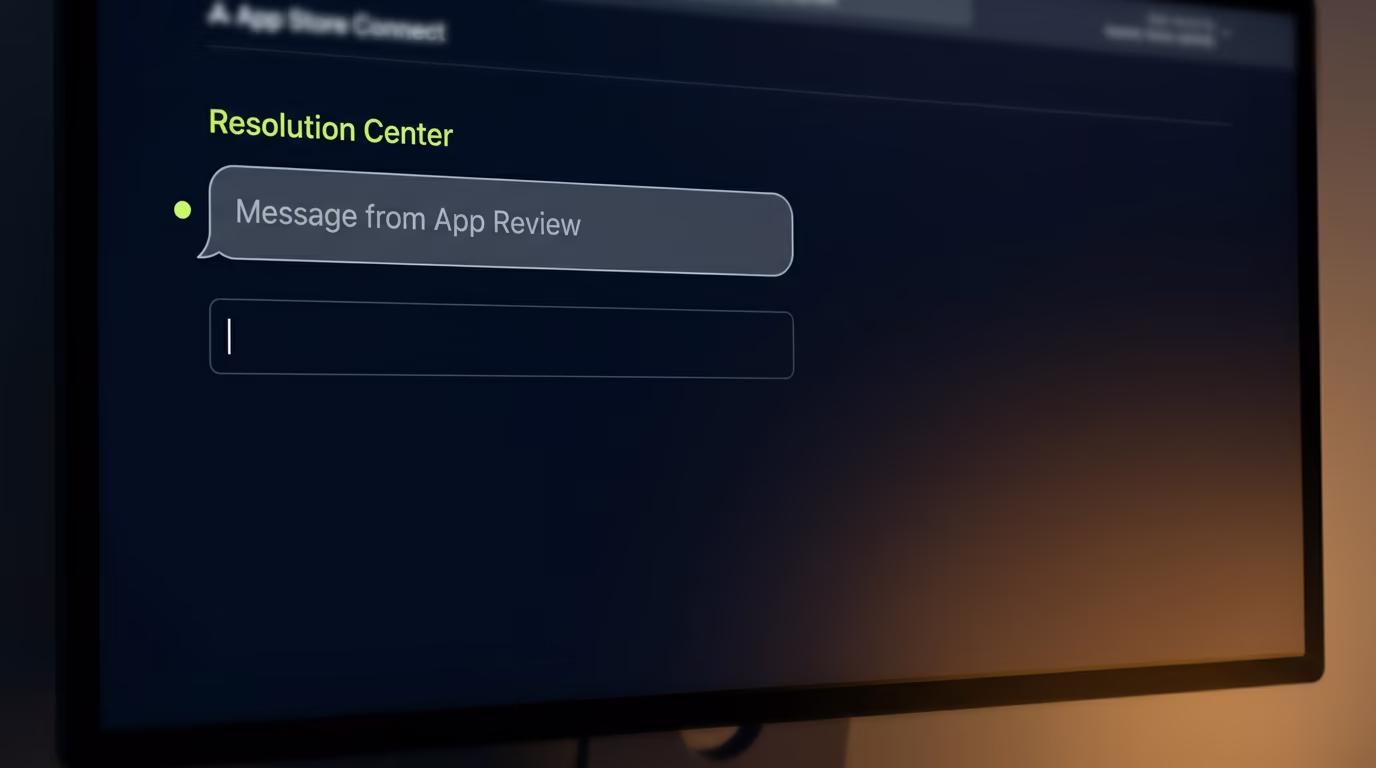 app review stuck resolution center