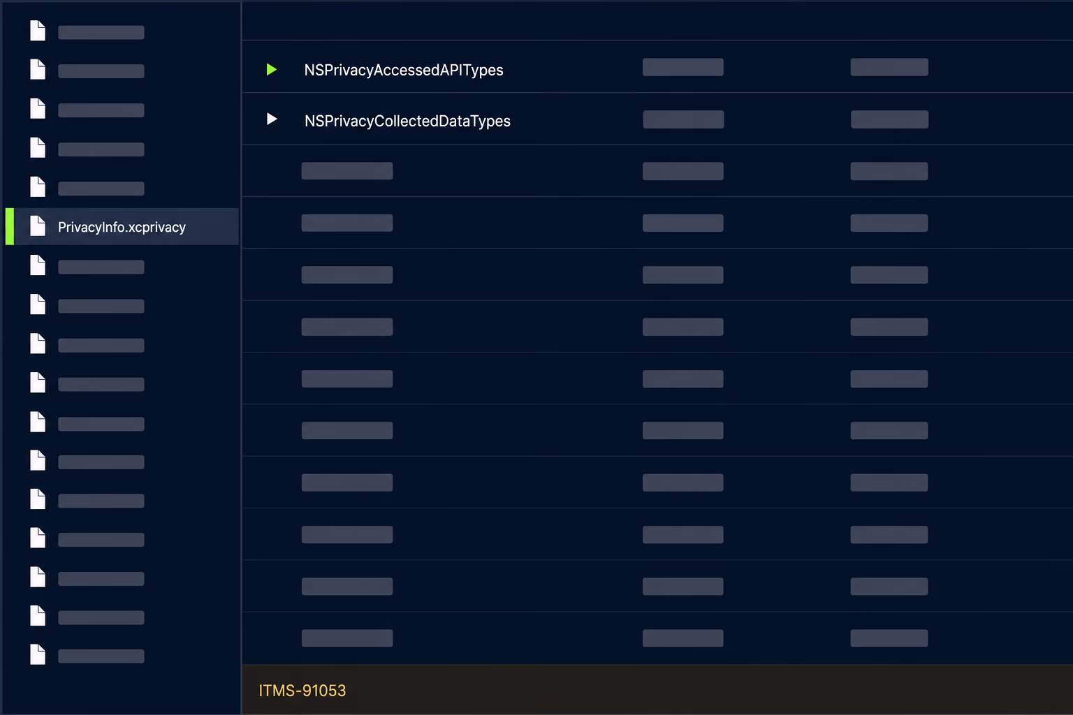 app store privacy manifest rejection