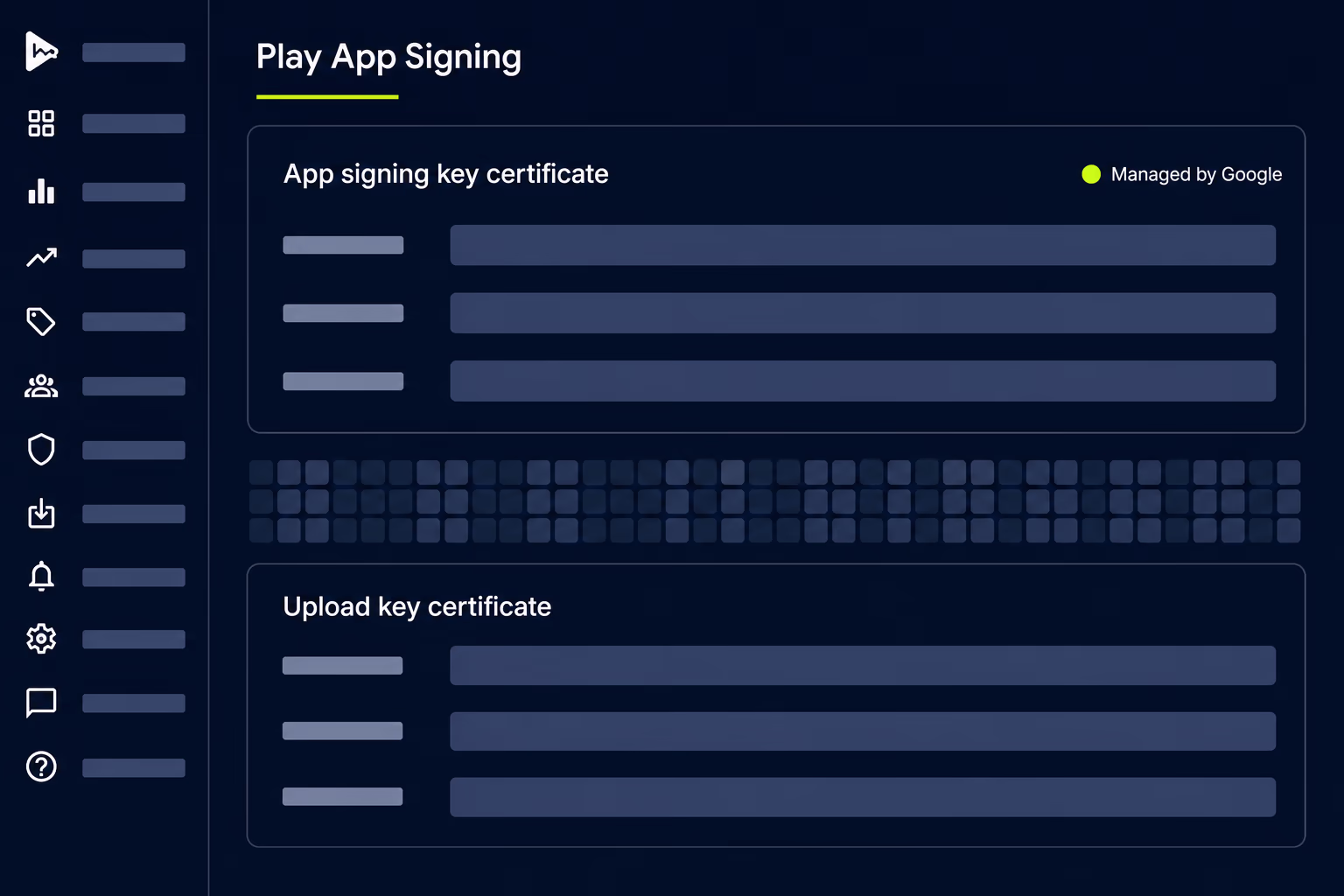 play app signing key