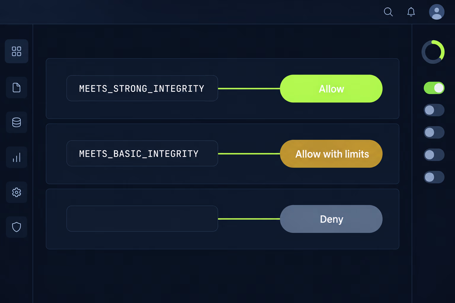 play integrity api tiered enforcement
