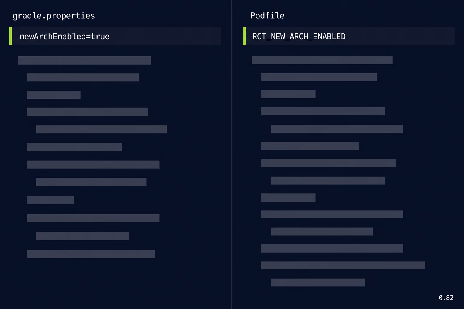 react native new architecture config