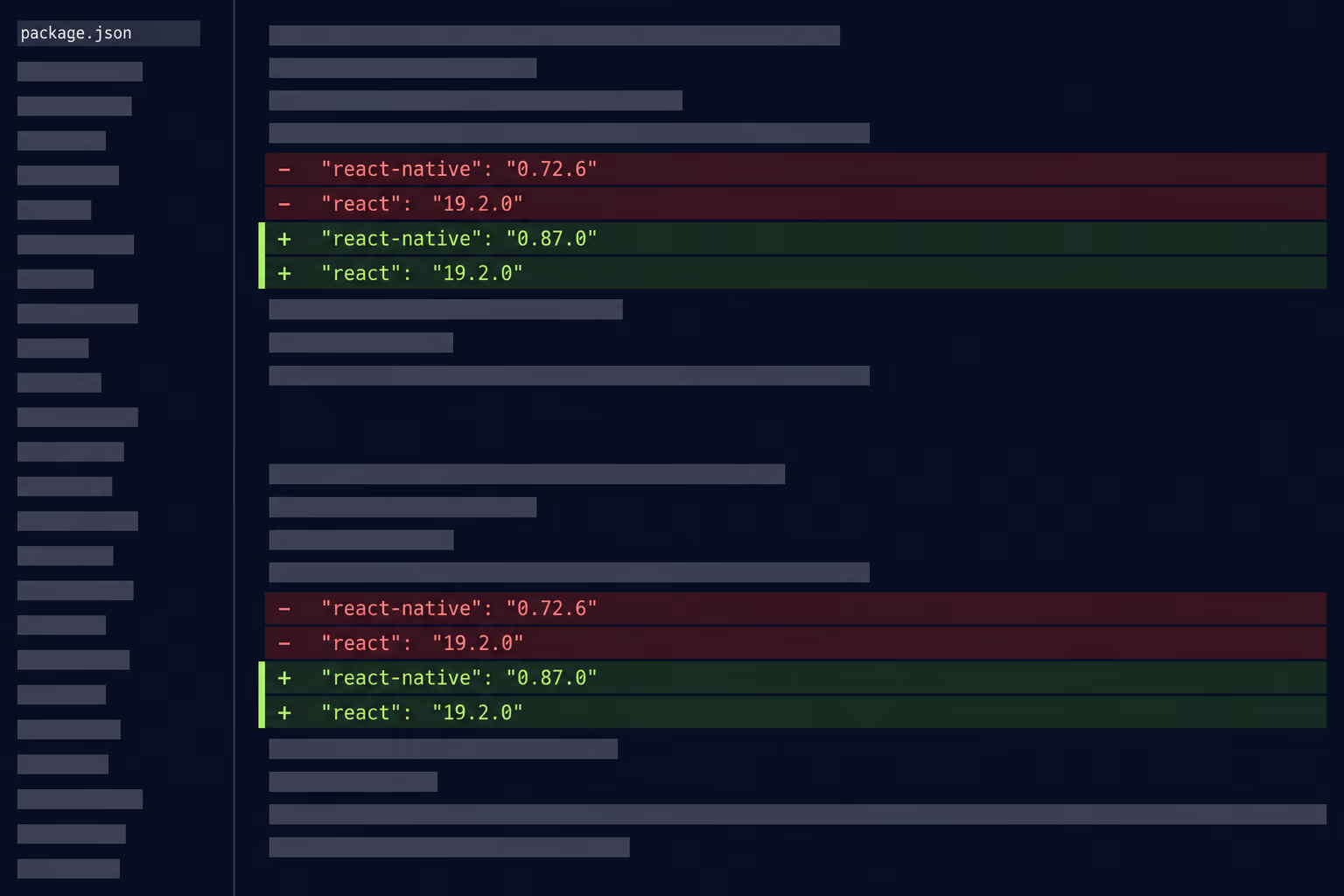 react native upgrade